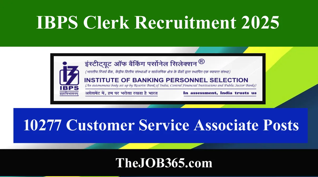 IBPS Clerk Recruitment