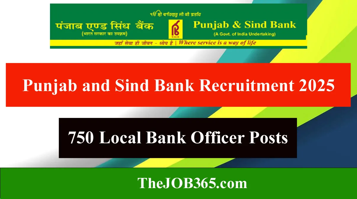 Punjab and Sind Bank Recruitment