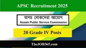 APSC Recruitment