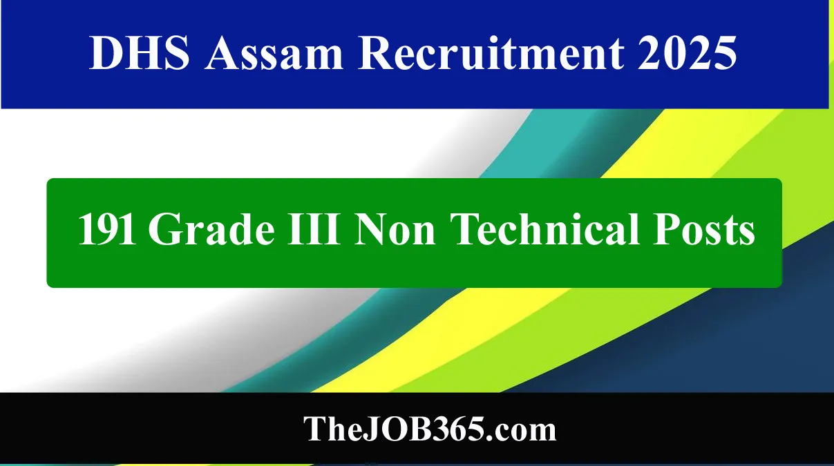 DHS Assam Recruitment