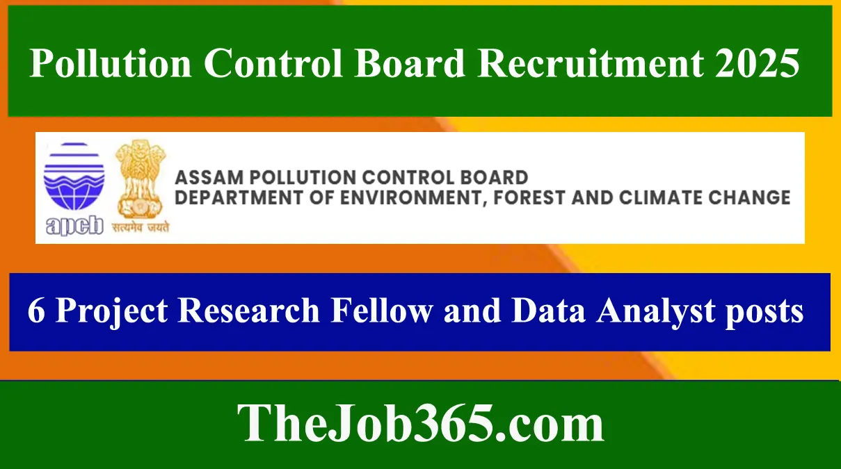 Pollution Control Board Recruitment