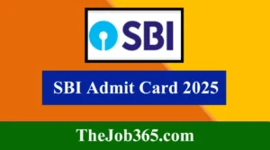 SBI Admit Card