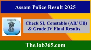 Assam Police Result