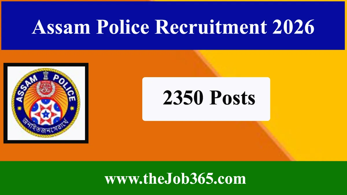 Assam Police Recruitment