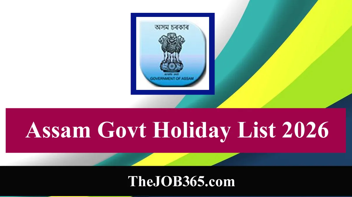 Assam Govt Holiday List